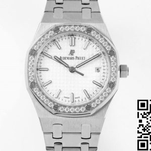 Replica Audemars Piguet Royal Oak 77350ST 1:1 Best Edition 8F Factory Silver Dial