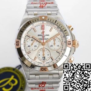 Replica Breitling Chronomat IB0134101G1A1 1:1 Best Edition GF Factory White Dial