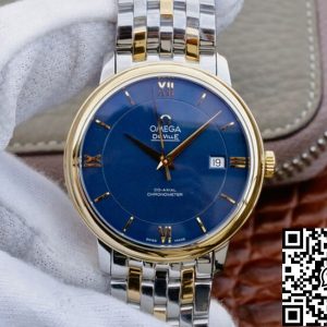 Replica Omega De Ville 424.20.37.20.03.001 1:1 Best Edition TW Factory Yellow Gold
