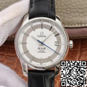 Replica Omega De Ville 431.33.41.21.02.001 1:1 Best Edition VS Factory White Dial Swiss ETA8500