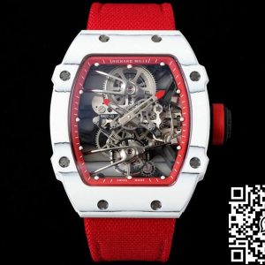 Replica Richard Mille RM27-02 Rafael Nadal Tourbillon 1:1 Best Edition RM Factory Red Strap