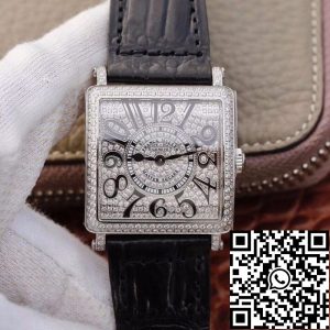 Replica Franck Muller Master Square Ladies 6002 M QZ D GF Factory 1:1 Best Edition Swiss Quartz silver dial