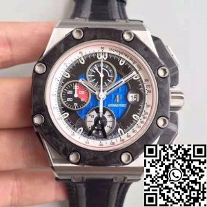 Replica Audemars Piguet Royal Oak Offshore 26290PO.OO.A001VE.01 JF Factory 1:1 Best Edition Swiss ETA3126 Blue Dial