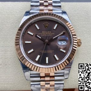 Replica Rolex Datejust M126331-0002 1:1 Best Edition VS Factory Brown Dial