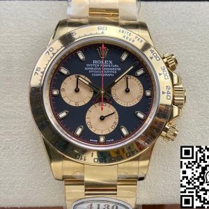 Replica Rolex Cosmograph Daytona M116508-0009 1:1 Best Edition Clean Factory Black Dial