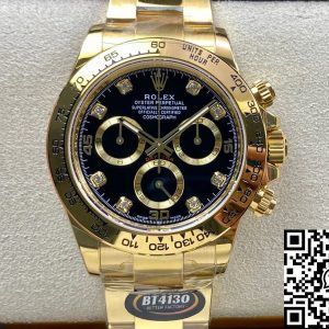 Replica Rolex Daytona M116508-0016 1:1 Best Edition BT Factory Black Dial