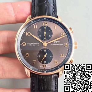 Replica IWC Portuguese Chronograph IW371482 ZF Factory 1:1 Best Edition Swiss ETA79350