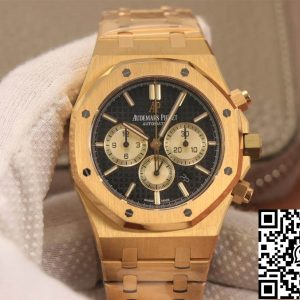 Replica Audemars Piguet Royal Oak Chronograph 26331 1:1 Best Edition OM Factory V2 Yellow Gold