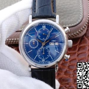 Replica IWC Portofino 150th Anniversary Special Edition IW391023 1:1 Best Edition ZF Factory Blue Dial