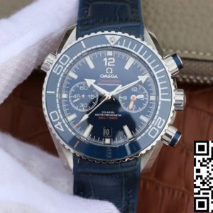Replica Omega Seamaster Ocean Planet 600M 215.33.46.51.03.001 1:1 Best Edition OM Factory Blue Bezel