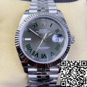 Replica Rolex Datejust M126334-0022 1:1 Best Edition Clean Factory Grey Dial