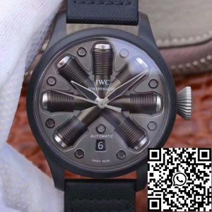 Replica IWC Schaffhausen Pilot Top Gun 44 1:1 Best Edition Swiss ETA A23J Special What-if Concept Fuse Dial