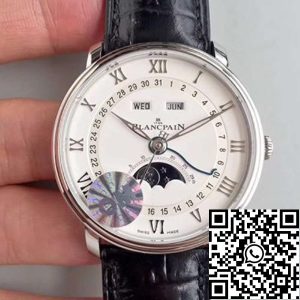 Replica Blancpain Villeret 6654-1127-55B OM Factory 1:1 Best Edition Swiss ETA6654