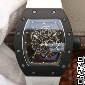 Replica Richard Mille RM055 1:1 Best Edition KV Factory Ceramic Case