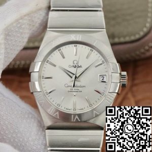 Replica Omega Constellation 123.10.38.21.02.001 1:1 Best Edition VS Factory Silvery White Dial