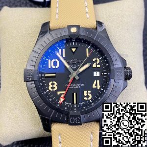 Replica Breitling Avenger GMT 45 V32395101B1X1 1:1 Best Edition GF Factory Titanium Case