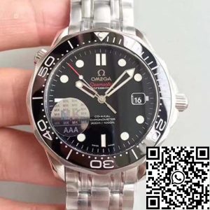 Replica Omega Seamaster Diver 300M 212.30.41.20.01.003 MKS Factory 1:1 Best Edition Swiss ETA2824 black dial