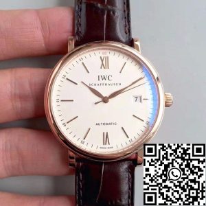 Replica IWC Portofino IW356504 MKS Facroty 1:1 Best Edition Swiss ETA2892 White Dial