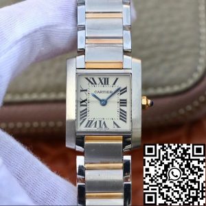 Replica Cartier Tank Francaise Ladies Two Tone W51007Q4 1:1 Best Edition Swiss Quartz