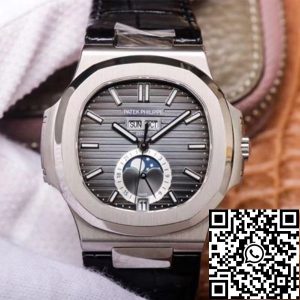 Replica Patek Philippe Nautilus 5726A-001 1:1 Best Edition PF Factory Black Strap Swiss ETA324