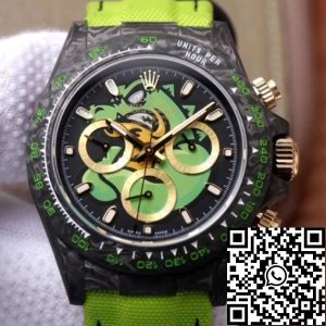 Replica Rolex Daytona Cosmos Green Exploded Dragon 1:1 Best Edition WWF Factory Swiss ETA7750