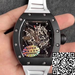 Replica Richard Mille RM035 Americas KV Factory 1:1 Best Edition White Strap