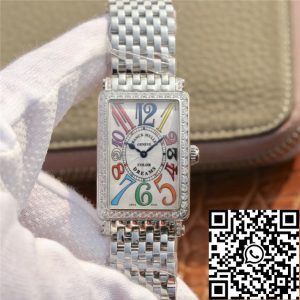 Replica Franck Muller LONG ISLAND 952 Ladies 1:1 Best Edition ABF Factory Silvery White Dial