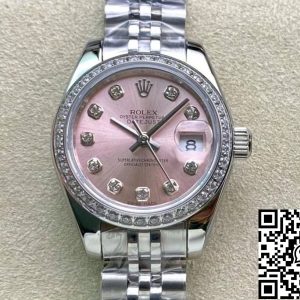 Replica Rolex Datejust M279384RBR-0003 28MM 1:1 Best Edition BP Factory Pink Dial