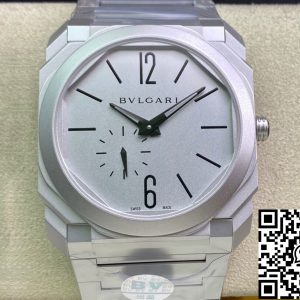 Replica Bvlgari Octo Finissimo 103011 40MM 1:1 Best Edition BV Factory Silver Dial