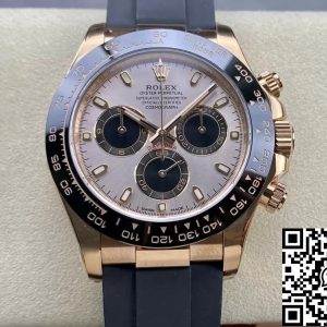 Replica Rolex Cosmograph Daytona M116515LN-0059 1:1 Best Edition Clean Factory Rubber Strap