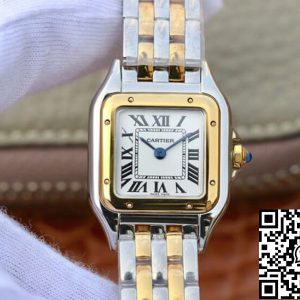 Replica Panthere De Cartier W2PN0006 1:1 Best Edition 8848 Factory White Dial