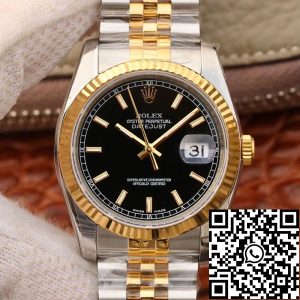 Replica Rolex Datejust 126233 36mm AR Factory Mechanical Watches 1:1 Best Edition Swiss ETA3135 Two Tone Bracelet