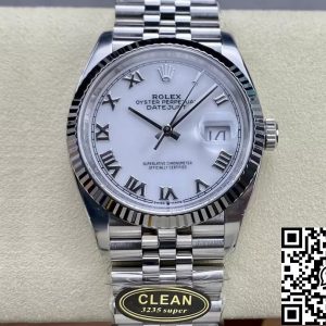 Replica Rolex Datejust M126234-0025 36MM 1:1 Best Edition Clean Factory Stainless Steel