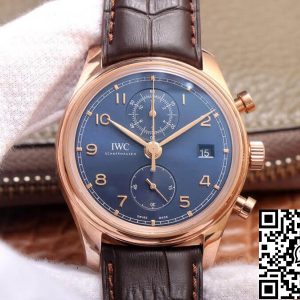 Replica IWC Portugieser IW390305 1:1 Best Edition ZF Factory Blue Dial