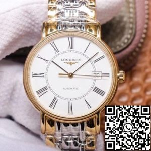 Replica Longines Presence L4.921.2.11.7 1:1 Best Edition RM Factory White Dial Swiss ETA2892