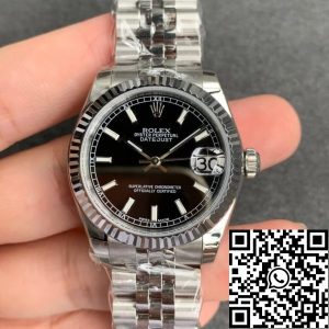 Replica Rolex Datejust M178274-0004 1:1 Best Edition GS Factory Black Dial