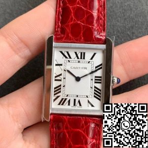 Replica Cartier Tank W5200005 1:1 Best Edition K11 Factory White Dial