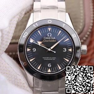 Replica Omega Seamaster Planet Ocean 233.30.41.21.01.001 VS Factory 1:1 Best Edition Swiss ETA2824 Black Dial With Superlume
