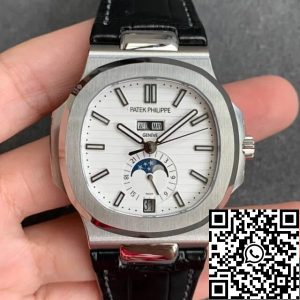 Replica Patek Philippe Nautilus 5726/1A-010 1:1 Best Edition GR Factory Leather Strap