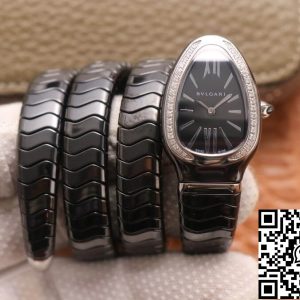 Replica Bvlgari Serpenti 1:1 Best Edition BV Factory Ceramic Diamond Bezel