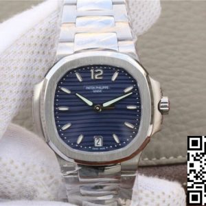 Replica Patek Philippe Nautilus 7118/1A-001 1:1 Best Edition PF Factory Blue Dial