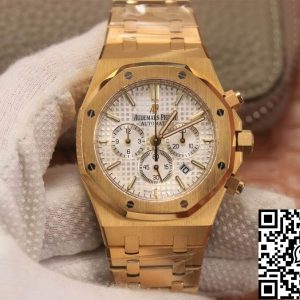 Replica Audemars Piguet Royal Oak 26320BA.OO.1220BA.01 1:1 Best Edition OM Factory Silver White Dial