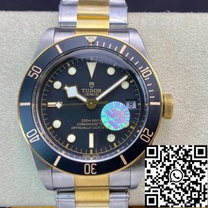 Replica Tudor Heritage Black Bay M79733N-0002 ZF Factory 1:1 Best Edition Swiss ETA2824-2 Two Tone Stainless Steel Bracelet