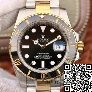Replica Rolex Submariner 116613LN VR Factory Mechanical Watches 1:1 Best Edition Swiss ETA2836 Gold Wrapped