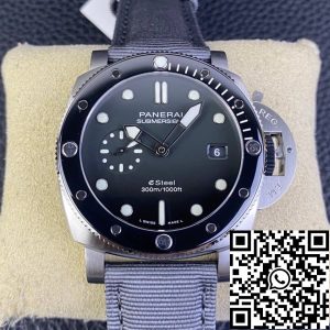 Replica SBF Panerai Submersible PAM01288 1:1 Best Edition VS Factory Gray Dial