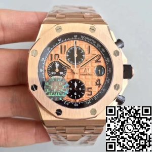 Replica Audemars Piguet Royal Oak Offshore 26470OR.OO.1000OR.01 JF Factory Gold Dial 1:1 Best Edition Swiss ETA3126