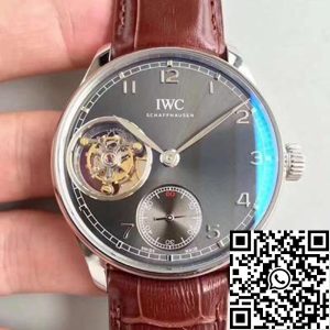 Replica IWC Portuguese Tourbillon IW546301 YL Factory 1:1 Best Edition Swiss Tourbillon Anthracite Dial