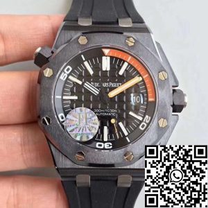 Replica Audemars Piguet Divers Royal Oak Offshore Diver 15707CE.OO.A002CA.01 JF Factory 1:1 Best Edition Swiss ETA3120