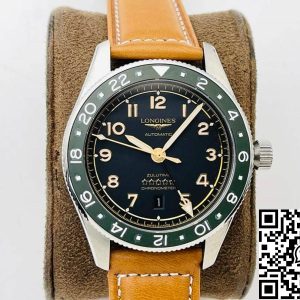 Replica Longines Spirit ZuIu Time L3.812.4.63.2 1:1 Best Edition LG Factory Leather Strap