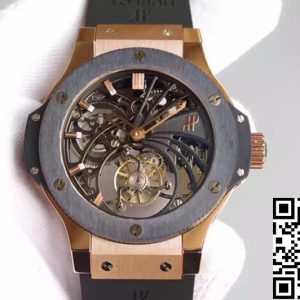 Replica Hublot Big Bang Hollow Tourbillon 1:1 Best Edition Swiss Manual Winding Tourbillon Movement